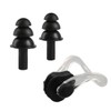 Swimming Pool Earplug and Nose Plug Set, Black, Premium Model / 수영장 귀마개 코마개 세트 블랙색상 고급형
