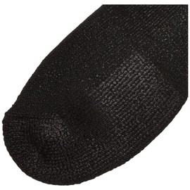 thorlos mens Tx Tennis Thick Padded Crew Socks Tennis Socks - black - X-Large