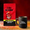 Java Factory High Caffeine Ground Coffee, Da Bomb Dark Roast,