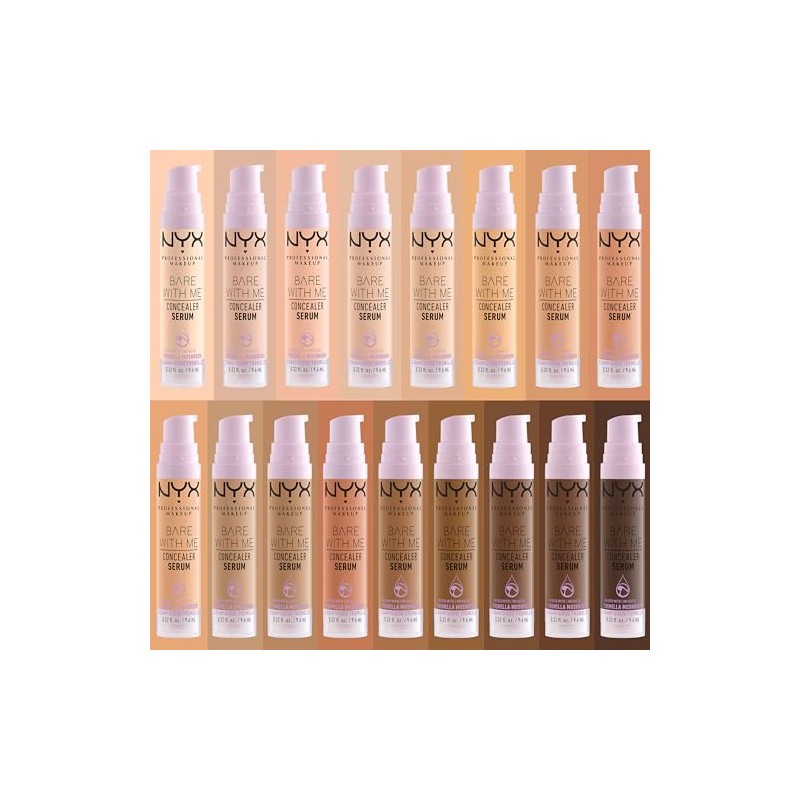 NYX PROFESSIONAL MAKEUP Bare With Me Concealer Serum, Up To
