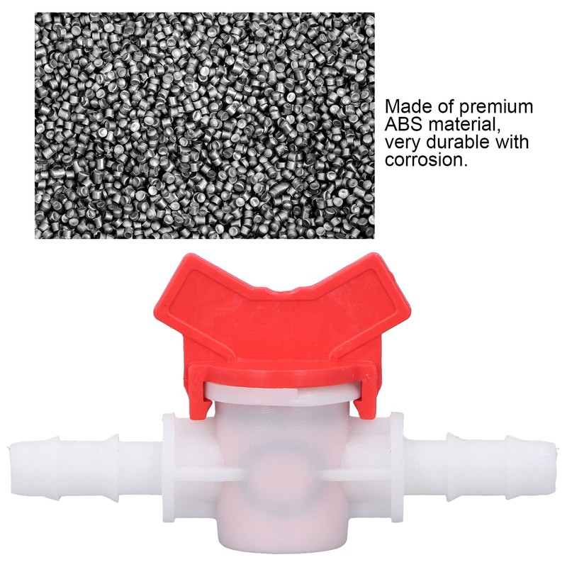 2 Piece Control Valve Water Plastic Valve 10MM Water Valve