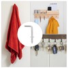 uxcell 50 Pcs L Shape Hooks, 5/8 Inch Right Angle