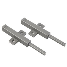 SANTUO 4 Pack Push to Open Door Catches, Heavy Duty Magnetic Door Catch with Soft Close Dampers, Push Latch for Kitchen Cabinets, Wardrobe, and Closet Doors, Magnetic Push to Open Latch