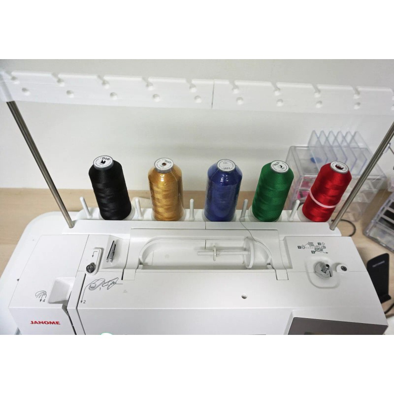 WatchMe3D Janome Memory Craft 550E/500E embroidery machine thread organizer- Version