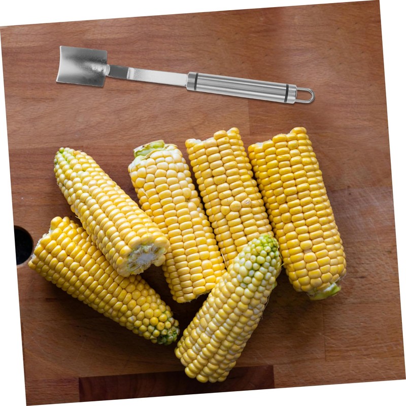 ULTECHNOVO Stainless Steel Corn Peeler Tool Easy Clean Corn Cob