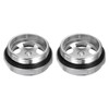 HARFINGTON 2pcs Air Compressor Oil Sight Glass 42 x 2mm