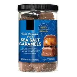 Milk Chocolate Sea Salt Caramels, 36 oz.