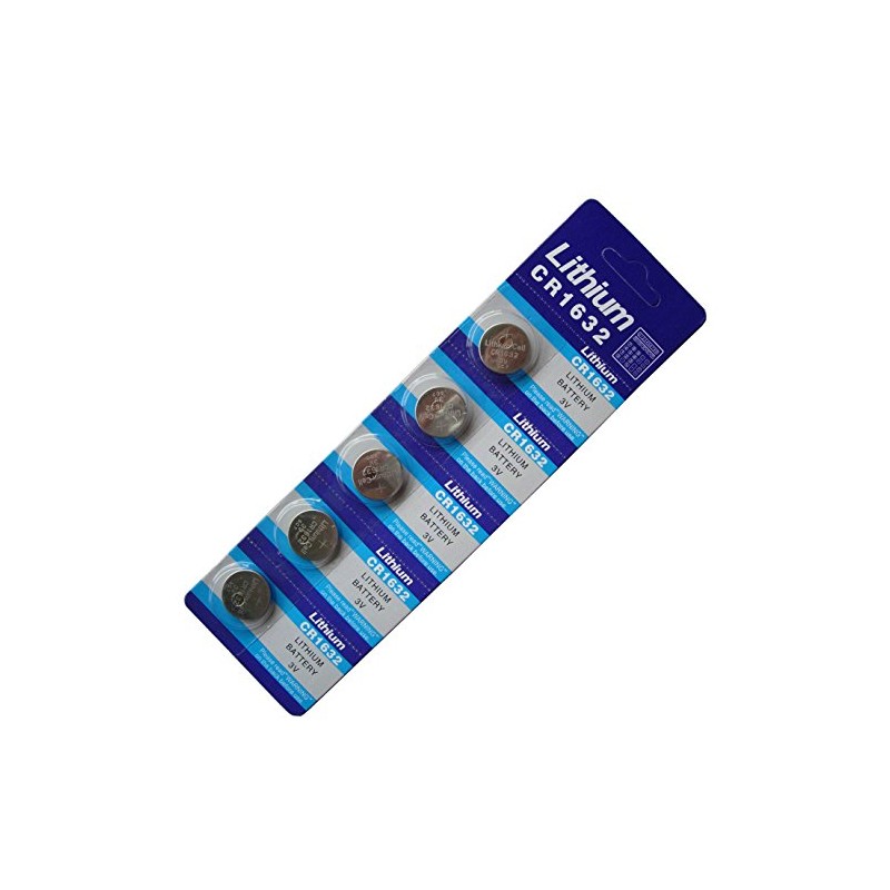 New 5 X Cr1632 Br1632 1632 3V Lithium Batteries FBA