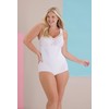 Miss Mary of Sweden Happy Hearts Non-Wired Body Shaper, White