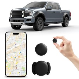 Etiqueta de Rastreo Mini para Vehículos (para Android), Rastreador de Ubicación Oculta para Autos con Funda Magnética, Etiqueta Inteligente de Rastreo