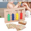 Four Color Game Children Logical Training Toys Wooden Baby Cognitive