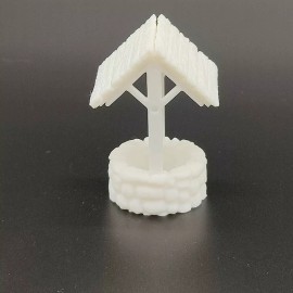 Unbranded O Scale 1:48 Medieval Well 3D Printed for Wargame Building