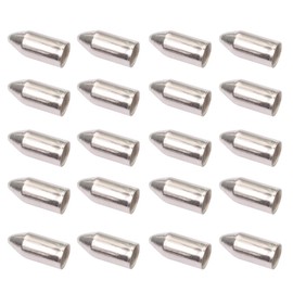 24pcs Archery Hunting Tips 8mm Arrows Broadheads 30 Grain Point Arrowheads DIY for ID 7mm Arrow Shaft