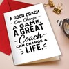Podagree Thank You Card for Coach Men Women, Ideal Basketball