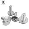 Techtanium® M4 x 25 mm flat head screws with slot