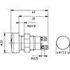 HELLA 2AA 008 595-031 Control Lamp - Halogen - 12/24V