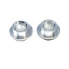 Team Dogz 10mm Scooter Wheel Bearing Spacers (Pair) - Silver