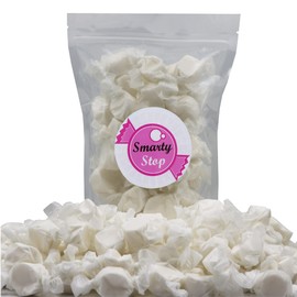 Gourmet Soft and chewy Salt Water Taffy Candies - Individually Wrapped - Bulk bags (Marshmallow, 1 Pound (Pack of 1))