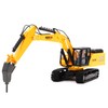 Gemini&Genius Drill Excavator Toy, Demolition Machine Car, Construction Vehicle Toys
