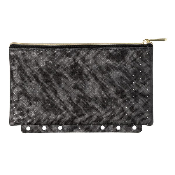 Filofax Accessory, Moonlight Collection, Zipper Pouch, Compatible with A5 and