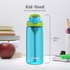 Contigo Kids 20oz 2-Pack Aubrey Water Bottles with Cleanable Silicone