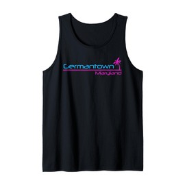 Retro Germantown Maryland Tank Top