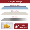 Vinsani 170 x 130cm Folding Picnic Blanket Waterproof & Sandproof