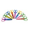 EXERZ Craft Scissors 8pcs DIY Art with a Carrying Bag/Pocket/