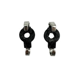 Equine Smile ES3026 Kinnkettenhaken Haken für Kinnkette Edelstahl (Kinnkettenhaken Gummi)