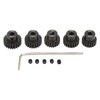 48DP 3.175mm RC Car Motor Gear 19T 20T 21T 22T