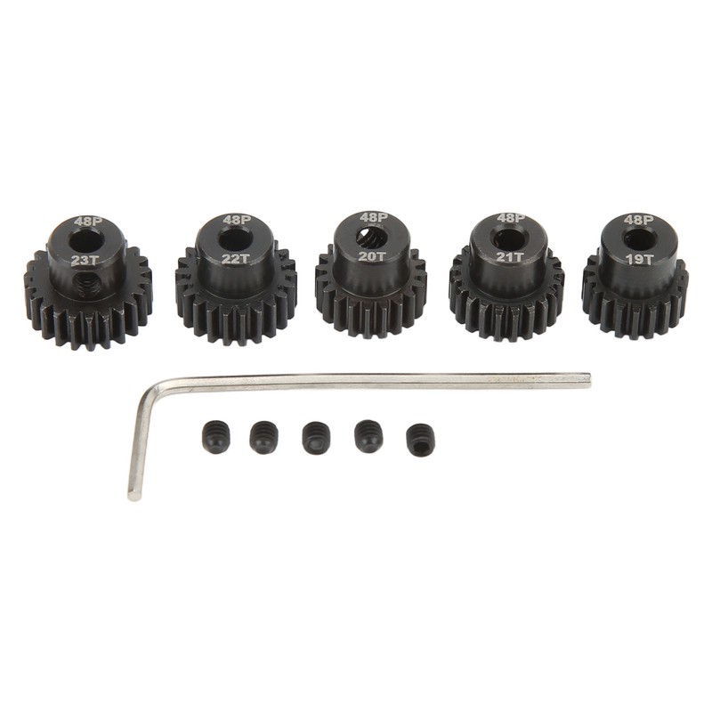48DP 3.175mm RC Car Motor Gear 19T 20T 21T 22T