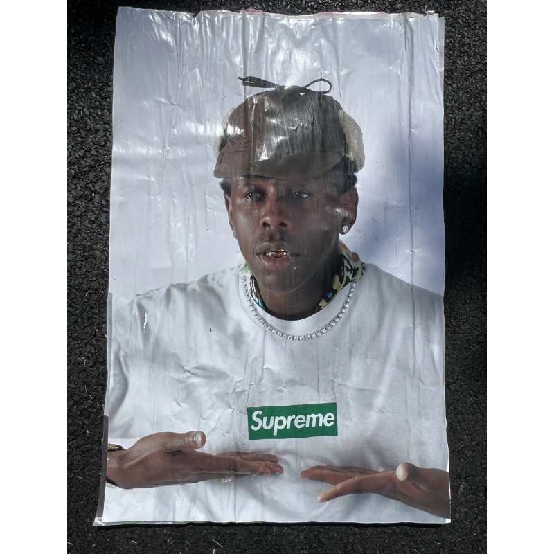 SUPREME‼Tyler The Creator FW24 Street Advertising Campaign Poster‼10 AVAILABLE