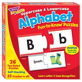 Fun-to-Know® Puzzles: Uppercase & Lowercase Alphabet