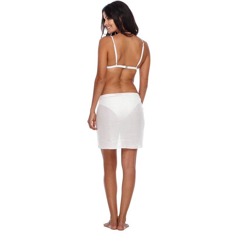 SHU-SHI - Traje de baño para mujer, pareo, pareo, falda
