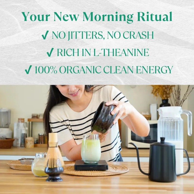 Nagomi Matcha Té Verde Matcha Orgánico Ceremonial Nagomi 100