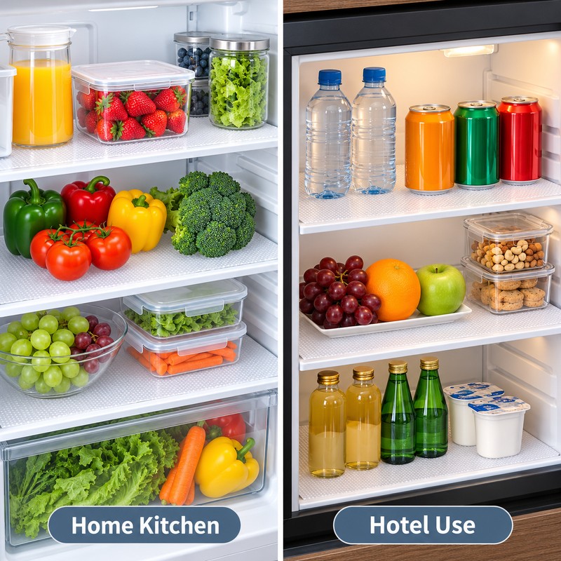 Washable Refrigerator Shelf Liners for Fridge & Freezer – 4