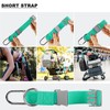 Convenient Travel Coat Fastener Belt Elastic Velcro Jacket Gripper with