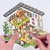 10 Sets DIY 3D Big Size Fun Animal House Sticker