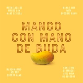 Kiss the Cheese by Don Gastronom. 100% Natural Mango with Buddha's Hand Jam. 40g (1.41oz).