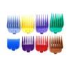 8PCS Professional Hair Clipper Guide Combs, Colorful Limit Comb Set