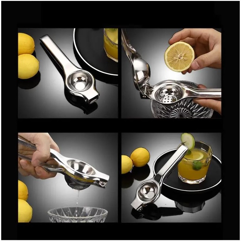 VIER Citrus Juicer 18/10 (304) Stainless Steel Citrus Juicer Juicer
