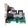 Pcie Expansion Card PCIE Serial Card Computer Desktop COM Port