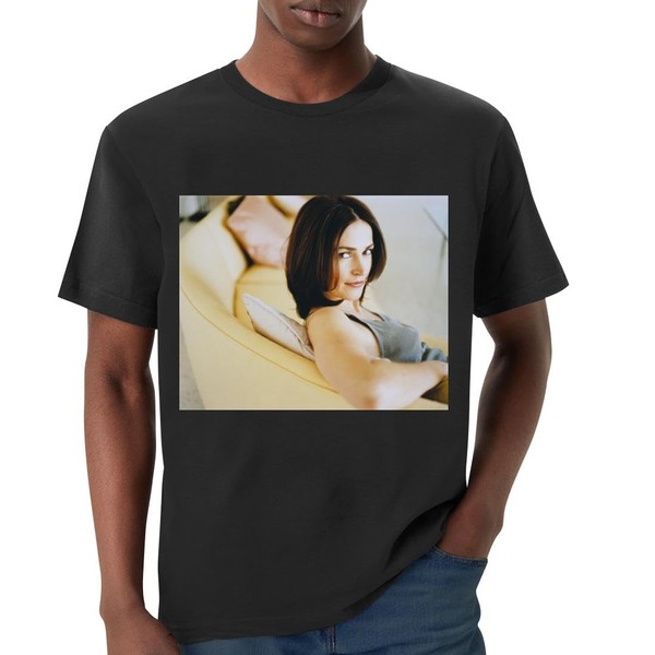 Kim Delaney - Premium Men's Crewneck T-Shirt – Soft, Comfortable