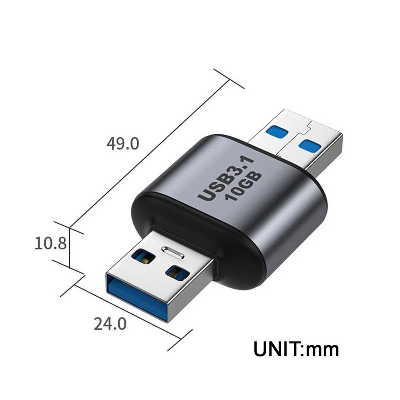 cablecc 10Gbps USB 3.0/3.1 Type A Male to USB 3.0/3.1A