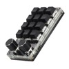 Programmable Macro Keyboard 2 Knobs Blue Switch Black 12 Keys