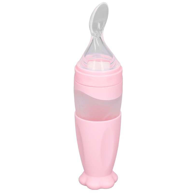 Feeding Bottle Spoon Easy Use Filtration Multipurpose Good Sealing Safety
