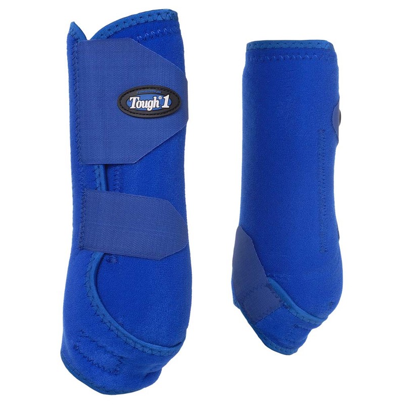 Tough 1 Extreme Vented Sport Boots Set, Royal Blue, Medium