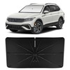 INSAUTO Windshield Sun Shade Umbrella for VW/Volkswagen Tiguan 2018-2025, Foldable