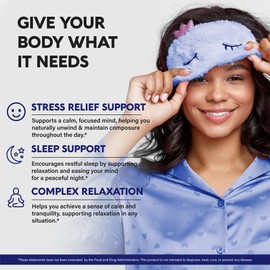 L Theanine 400 mg | L-Theanine Stress Relief | Extra Strength Supplement | Made in USA | Relaxation, Sleep & Calm Support | For Men & Women | Plant Based, Non-GMO & Gluten-Free | 120 Vegan Capsules