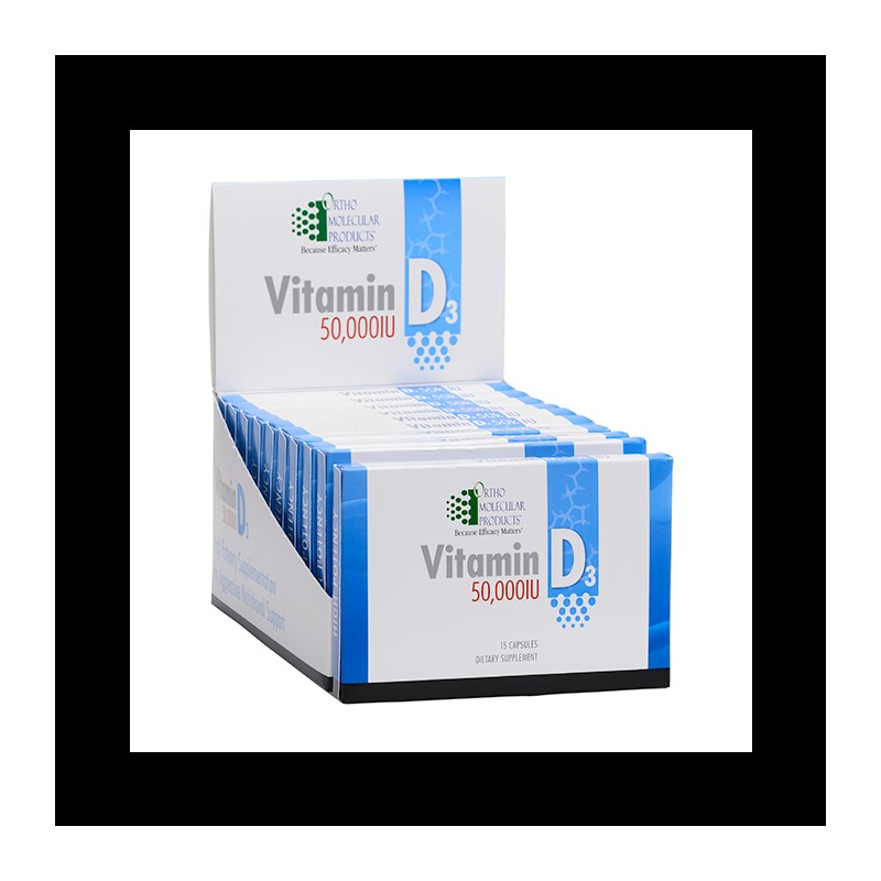 Vitamin D3 50,000 IU Capsules for Wellness Support – High-Potency